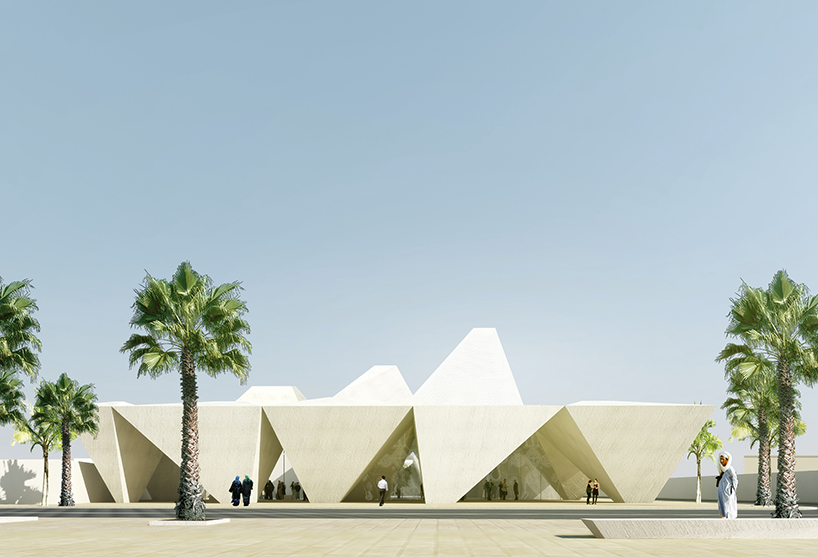 OKA - omar kobbité architectes + EGA propose tent-like structure for museum in morocco
