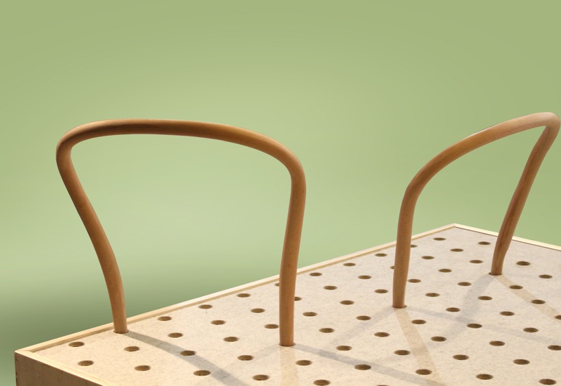 bindesign forms light + seat back modules for varied sitting arrangements