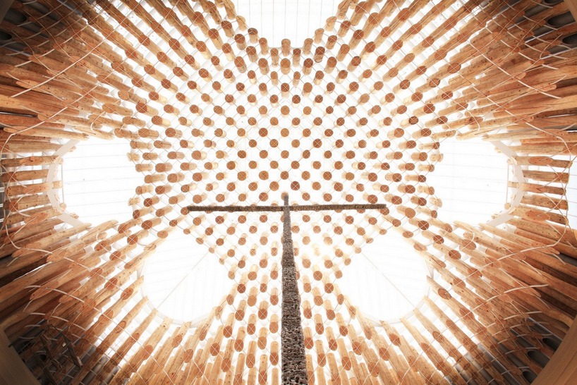 shinslab iisac envisions light of life church surrounded by trees 