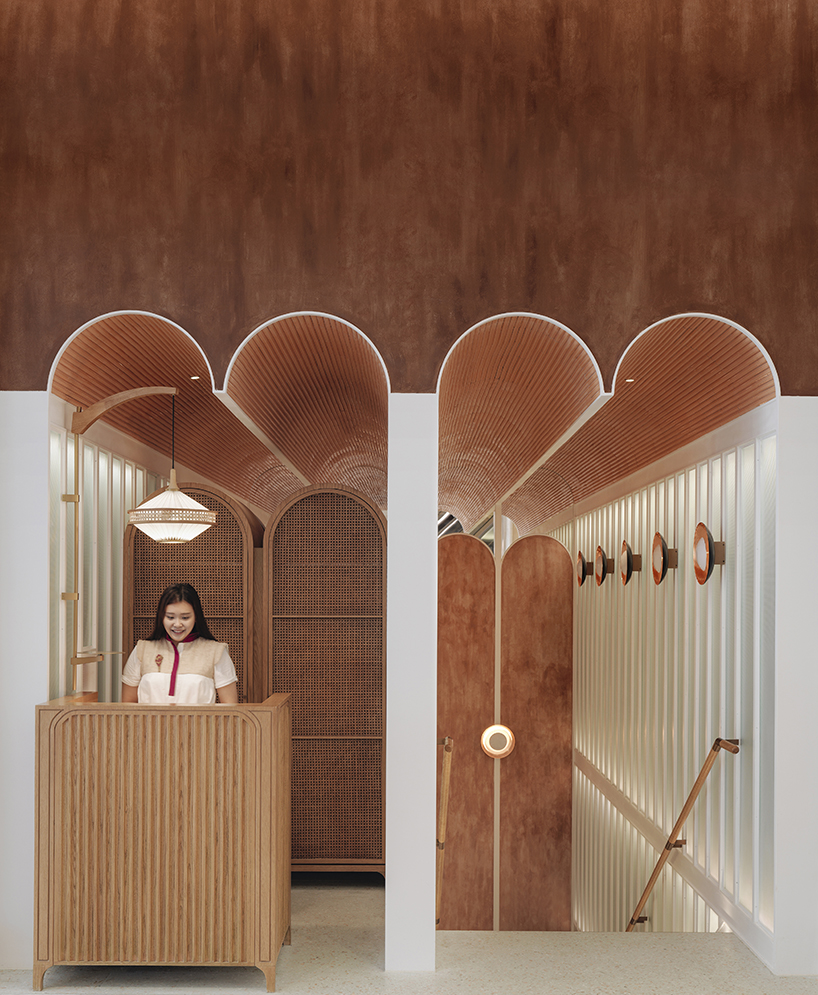 dim sum restaurant in hong kong by linehouse turns british tea hall into chinese canteen designboom