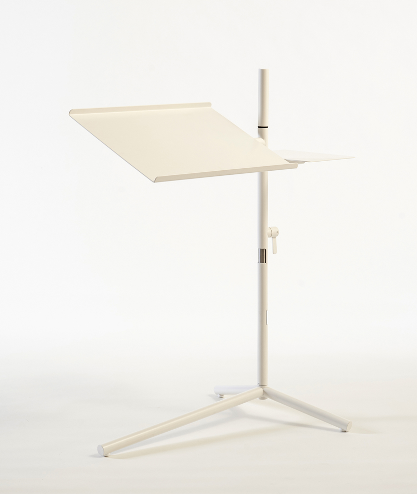 onup mobile stands reimagine the classic reading table