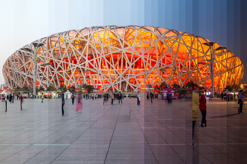 richard silver time-slices landmark buildings from day to night