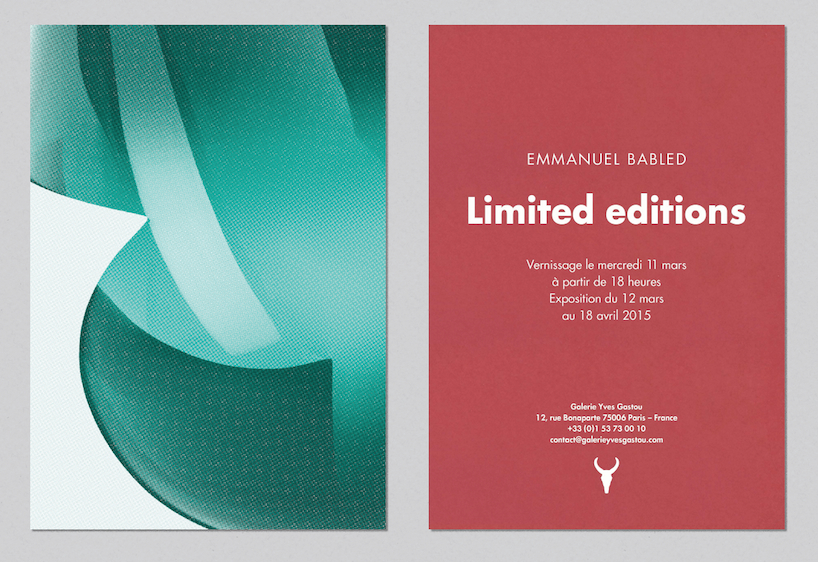 emmanuel babled fuses hand-blown glass and carrara marble with osmosi line