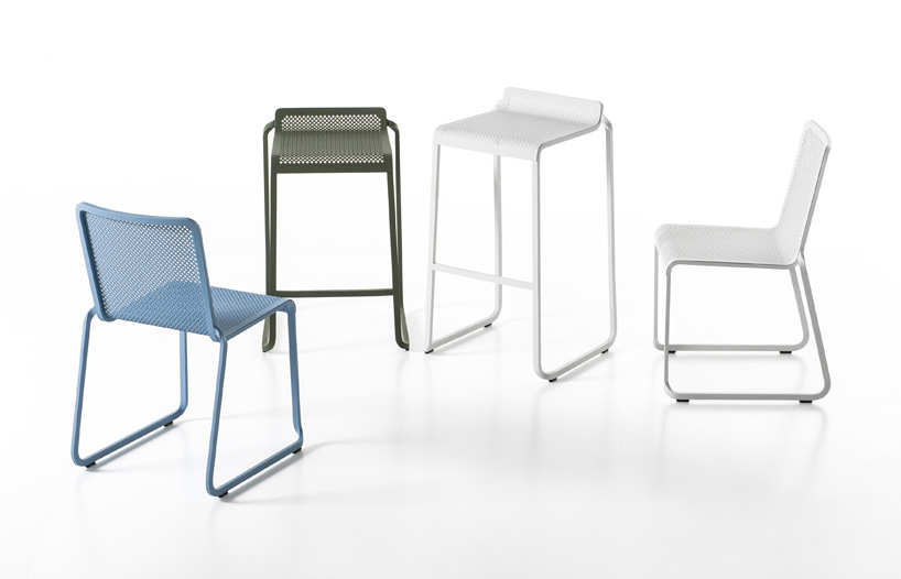 xavier lust creates aluminum OXO collection for kristalia