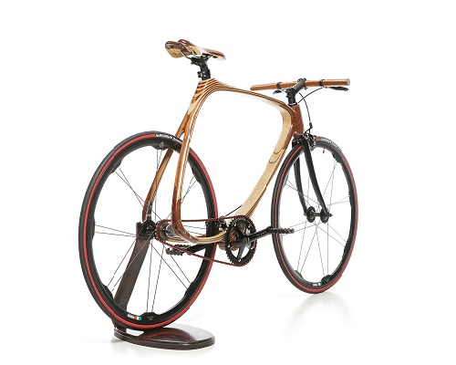 carbon wood bike fuses hand-craft, design and technology