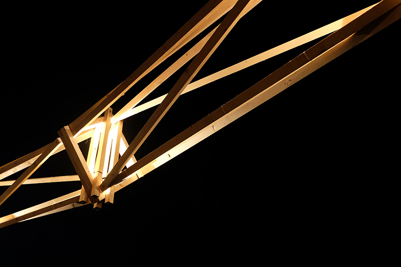 mazzocchio pavilion martial marquet nicolas polaert hello wood festival designboom