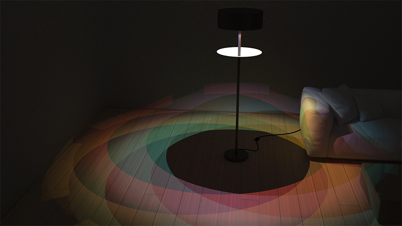 eclipse of rainbow lamp lets you see the natural phenomenon every day