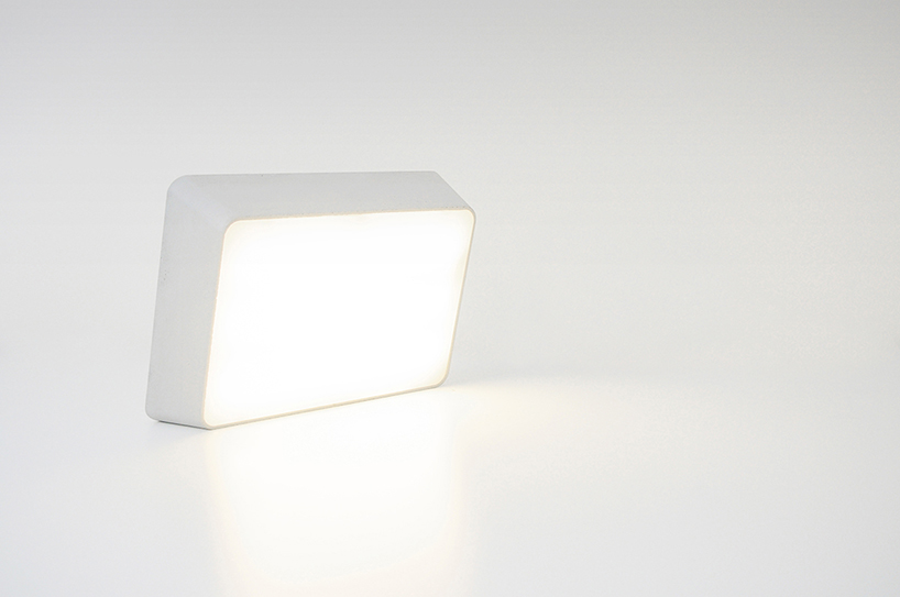 HCWDstudio's brick lamp breaks quotidian rituals with intuitive design