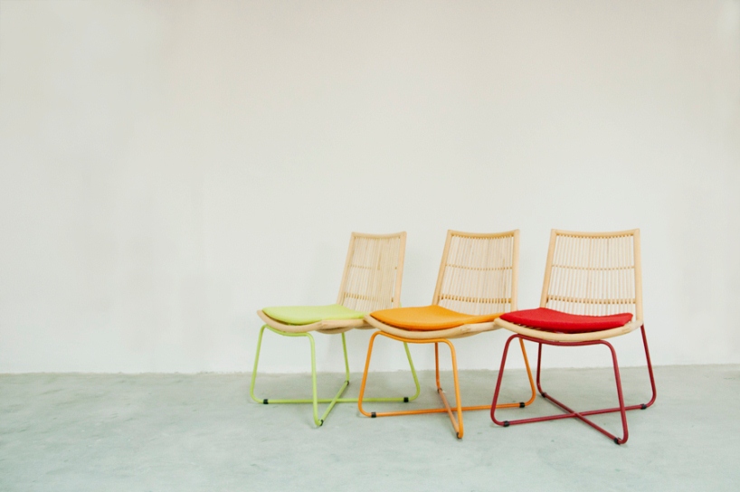 studiohiji creates net collection for singapore boutique using rattan