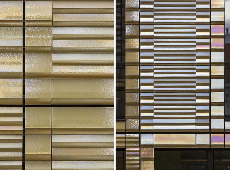 terracotta-clad social housing and restaurant in paris by PERIPHERIQUES