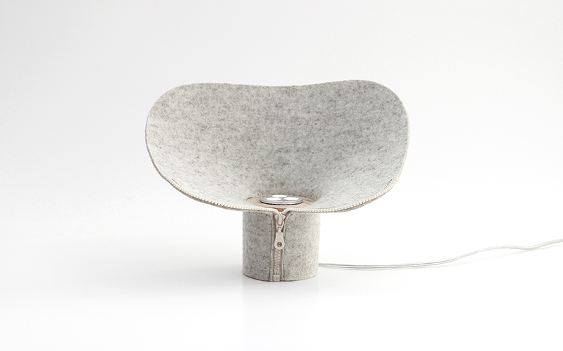 désormeaux/carrette's dita lamp brings fashion thinking to design