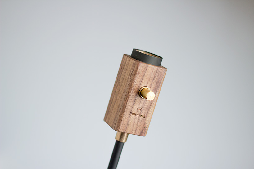 wald lamp feltmarker designboom