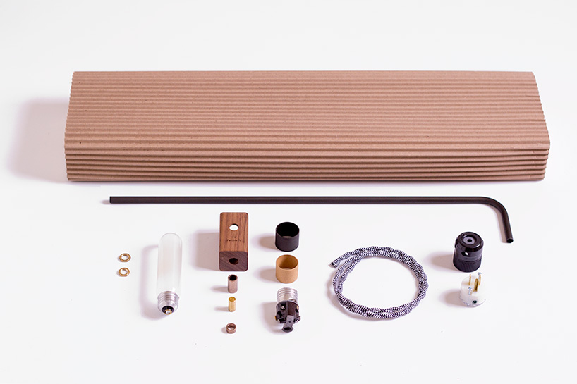 feltmark's wald lamp is a simple, holistic sum of individual parts
