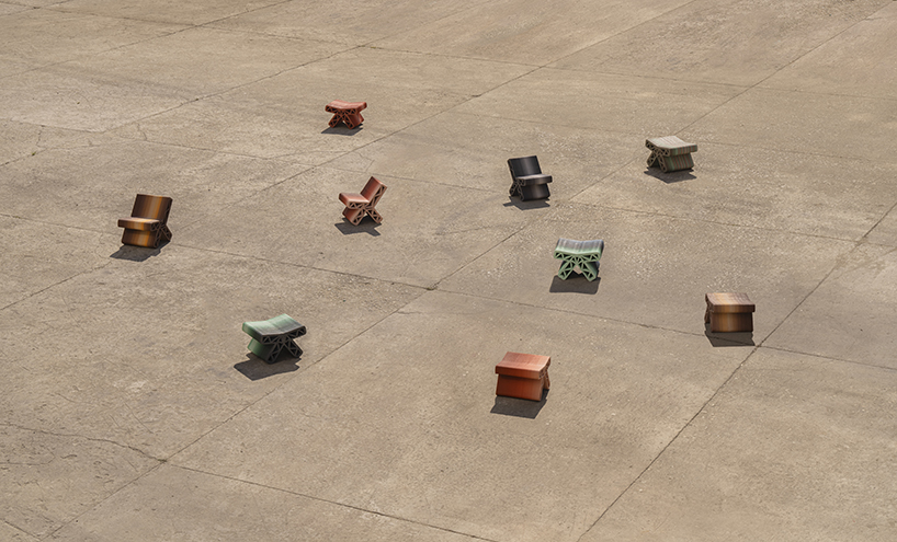 3D printed street furniture recycles concrete and&nbsp;brick waste from demolished urban villages - 1