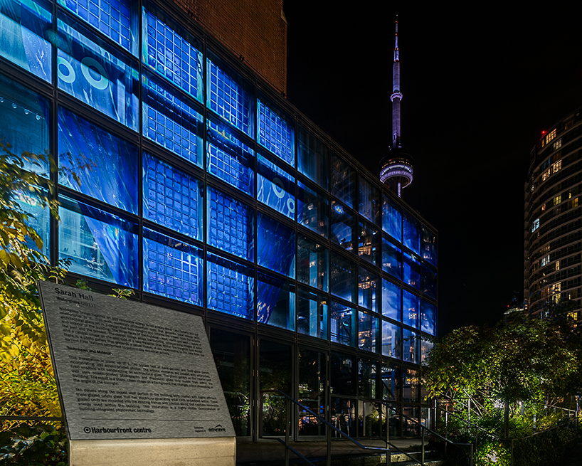 sarah hall's waterglass solar fa&ccedil;ade transforms toronto shoreline theatre