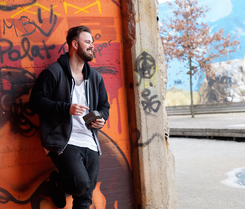 franky leering designs flyingJACK stainless steel bottle