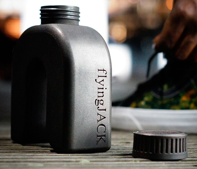 franky leering designs flyingJACK stainless steel bottle