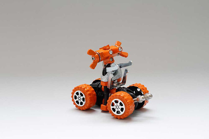 discover the art of spare parts with OFFBITS toy robots