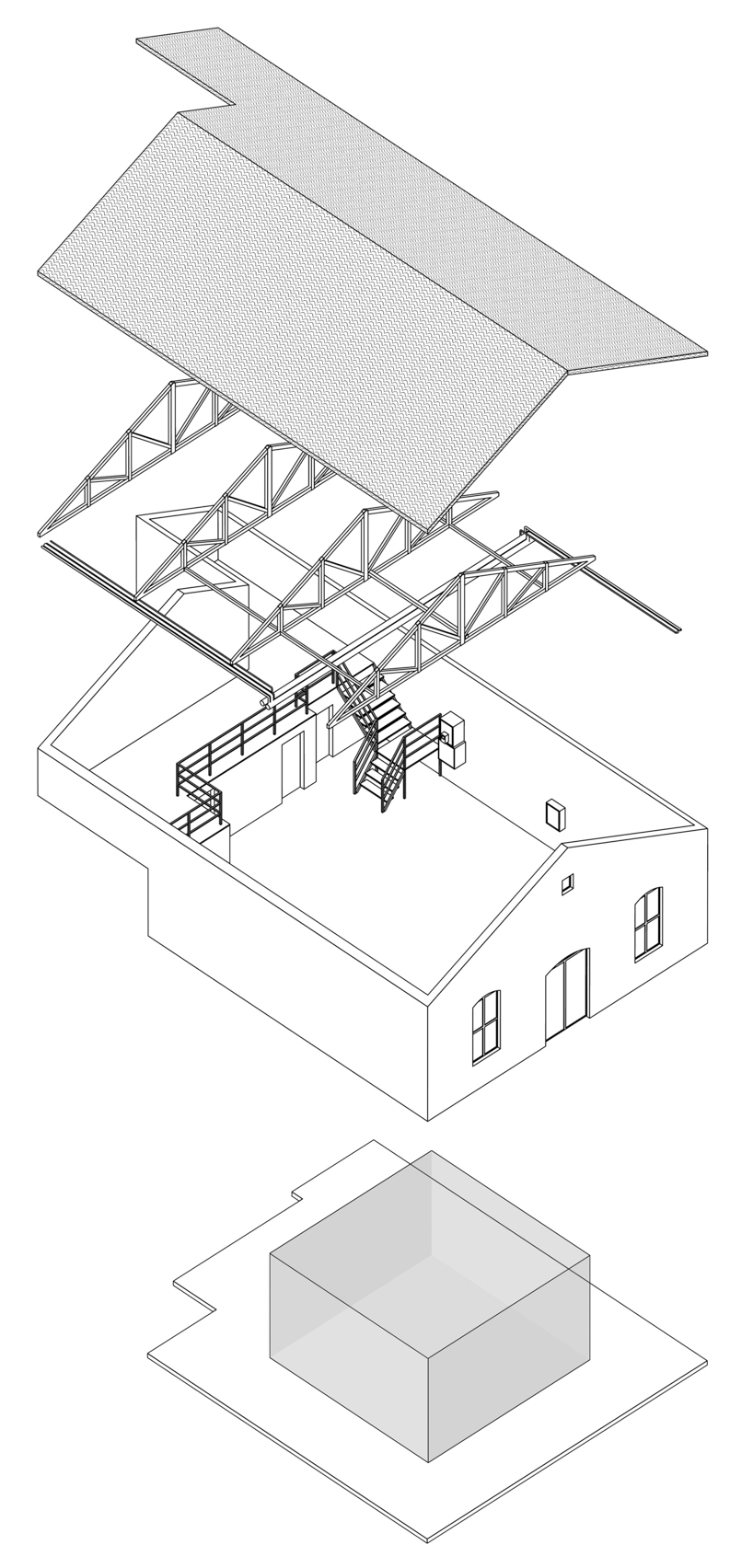 update studio's stillness installation in beijing's 798 district