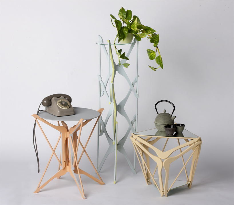 federica sala re-contextualizes clothes hangers for hometto collection