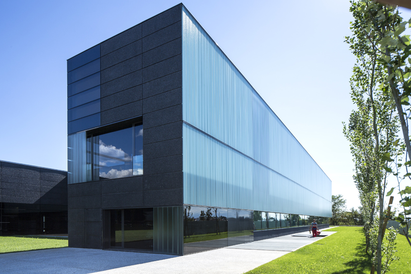 geza faber industrie headquarters udine italy designboom