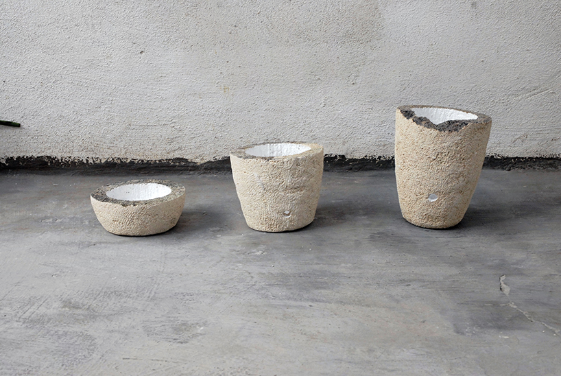 cosma frascina uses traditional tools to hand-carve calcarenite series