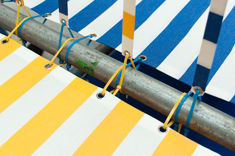 cuarto orden designs low-cost/zero-waste displays for libros mutantes