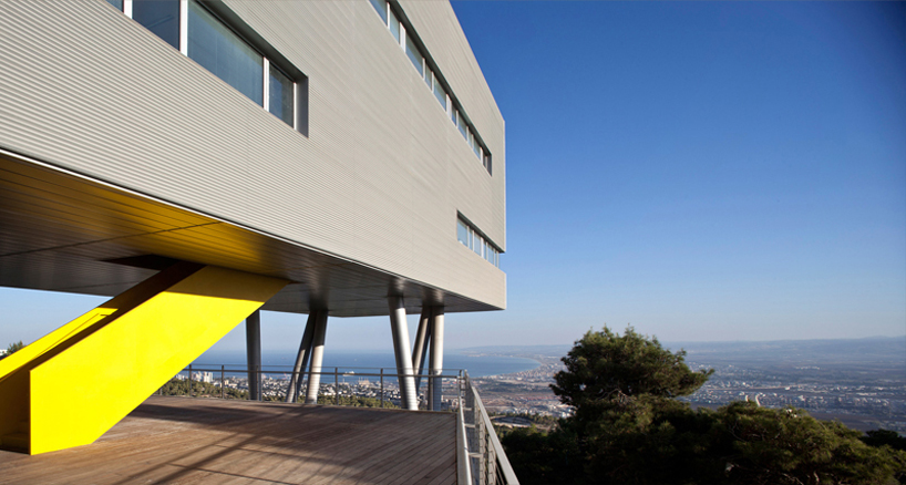 chyutin architects haifa university student center israel designboom