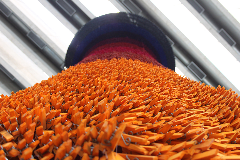 sunrise tender vortex by normal studio presented at museo MAR