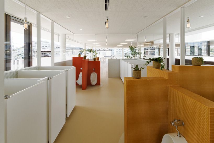 puddle-filled D1 kindergarten and nursery completed in kumamoto