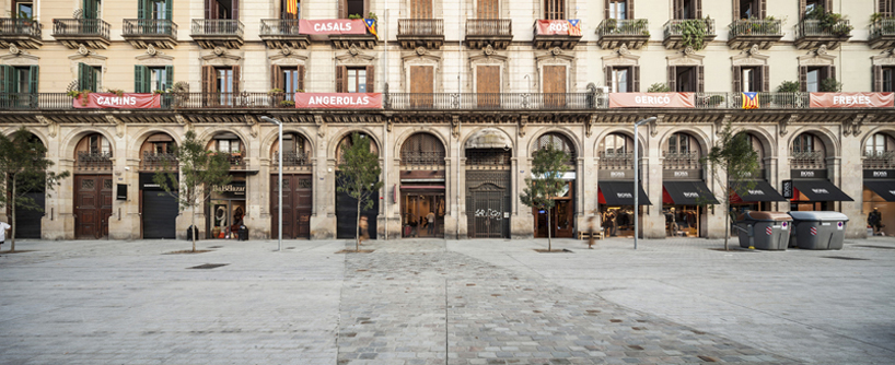 vora revitalizes barcelona's born market and surrounding area