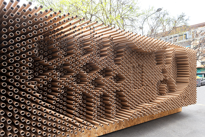 nituniyo + memosesmas' installation is a blank canvas inviting visitors to express themselves
