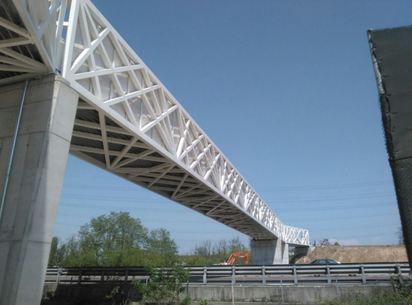 studio PP8 bridge milan expo designboom
