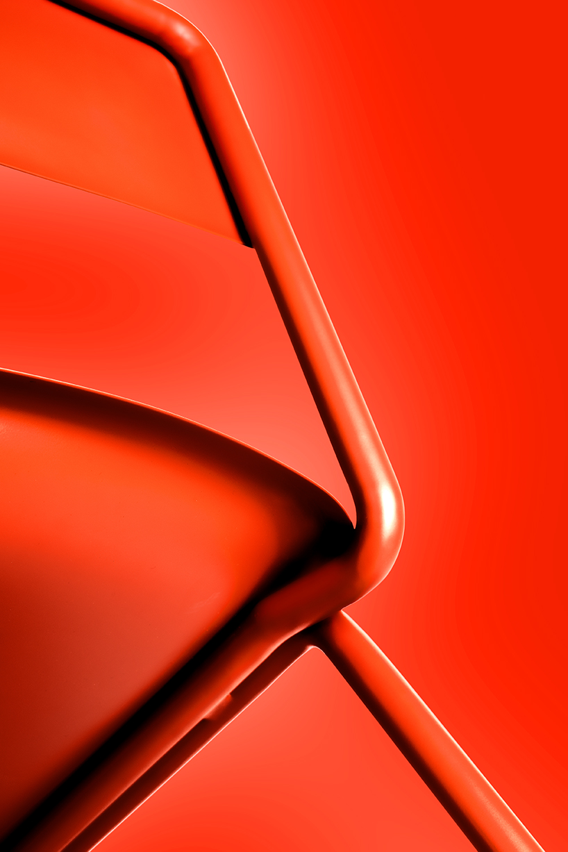 the KOM chair by elem is created using an incremental sheet forming process