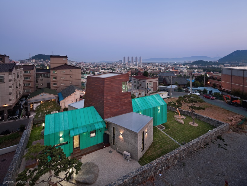 on architecture tower house gimhae korea designboom