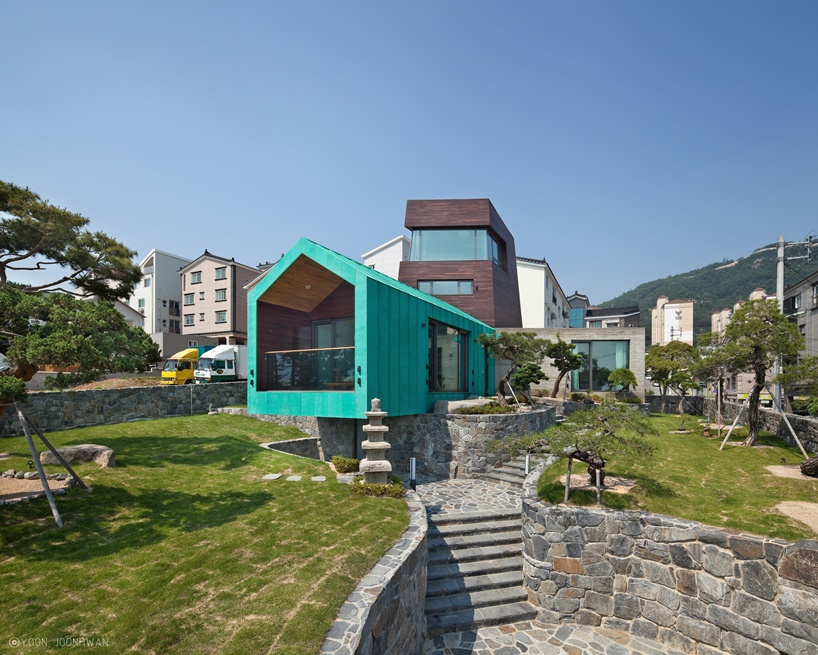 on architecture tower house gimhae korea designboom