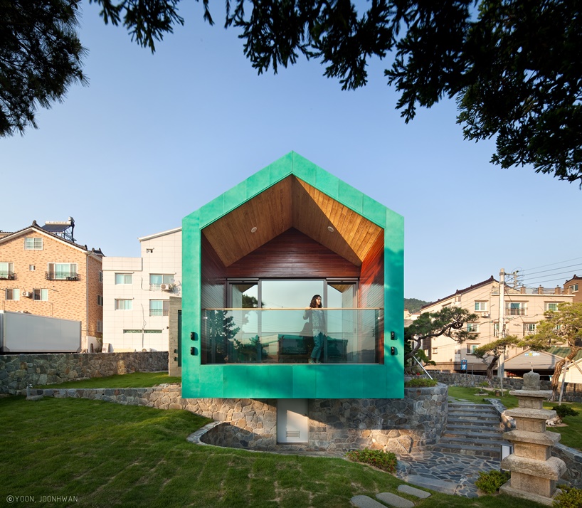 tower house gimhae korea designboom