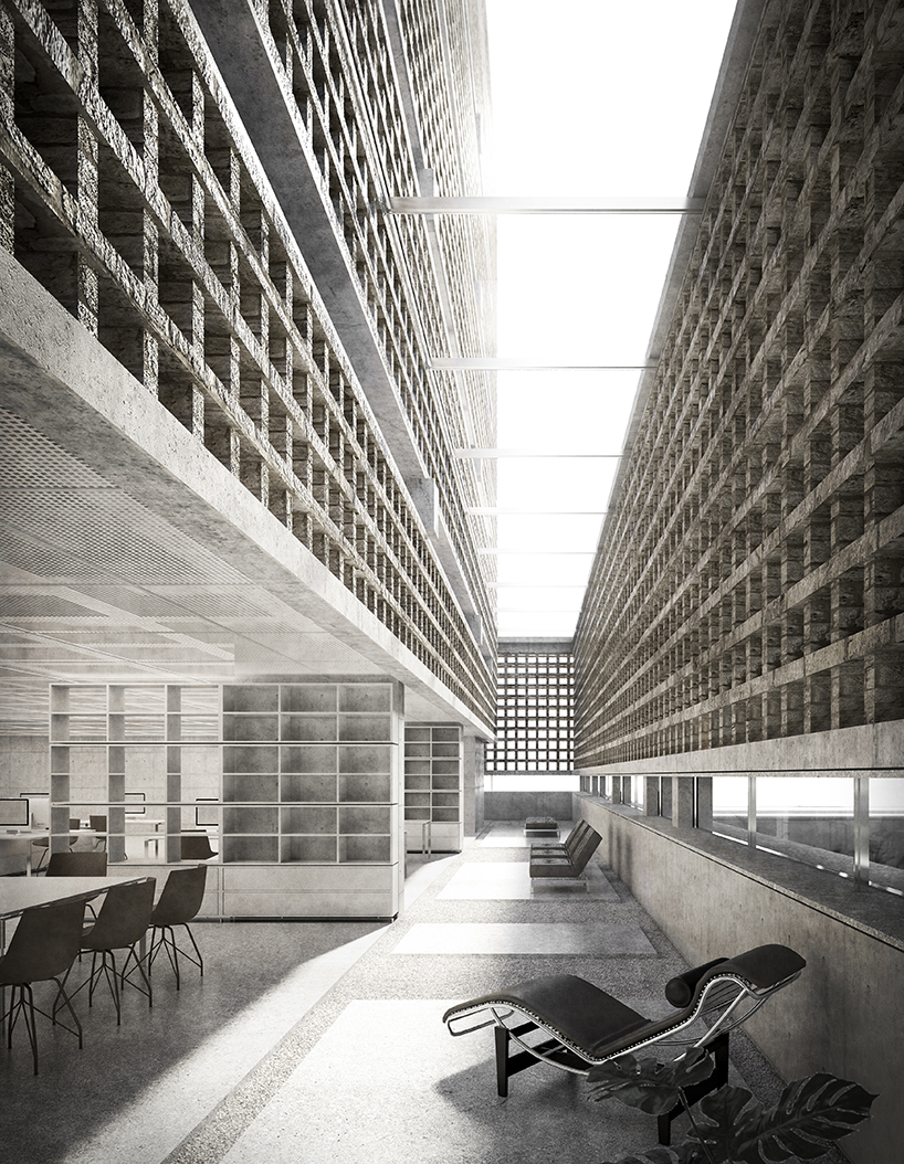 leonidas papalampropoulos' symbiotic office complex in athens re-organizes public life