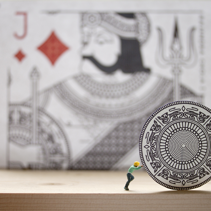 humble raja designs illustrated kings of india playing cards