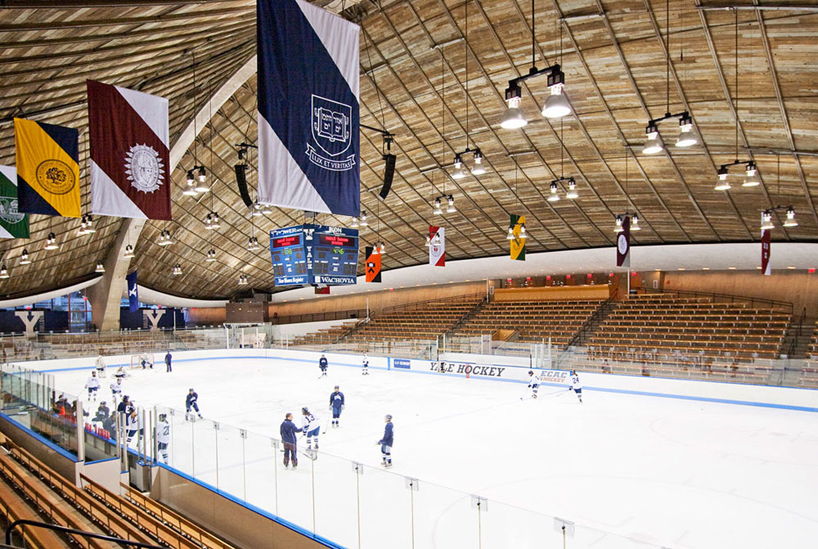 yale ingalls rink kevin roche john dinkeloo associates designboom yale ingalls rink kevin roche john dinkeloo associates designboom