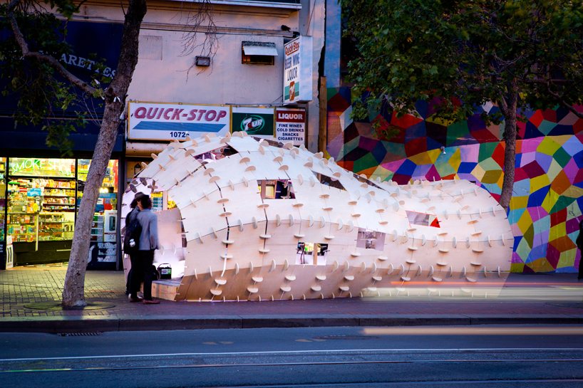 david baker architects peepSHOW prototyping festival designboom