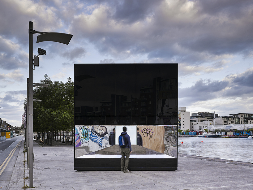 de siun scullion architects 5CUBE renewable energy installation designboom