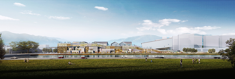 kuan architects [UCD] designs fish-shaped shopping mall in china