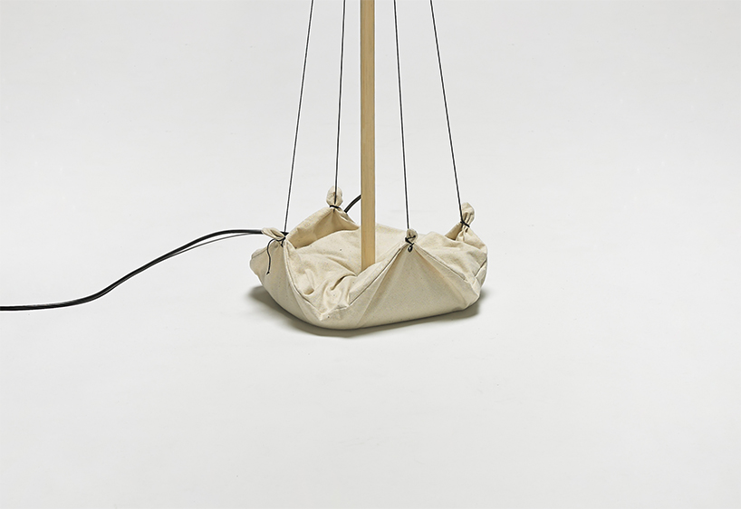 sandbag buoy lamp designed by karl frederik scholz