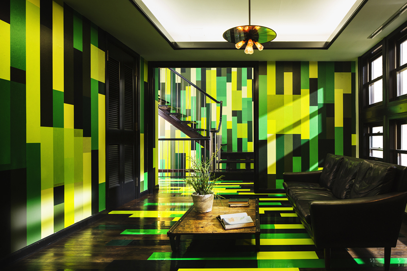 adhesive tape by nitto offers endless possibilities to bring color to interiors
