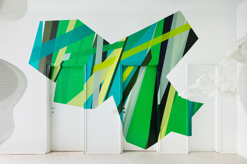 adhesive tape by nitto offers endless possibilities to bring color to interiors