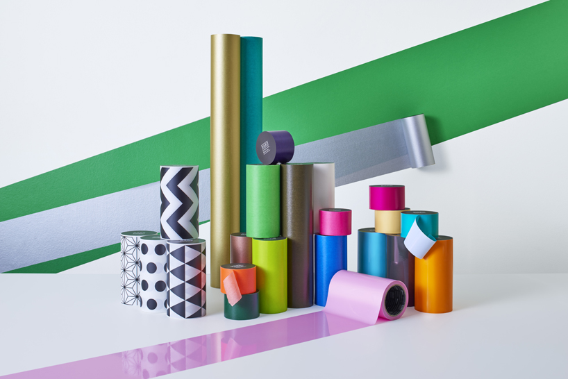 adhesive tape by nitto offers endless possibilities to bring color to interiors