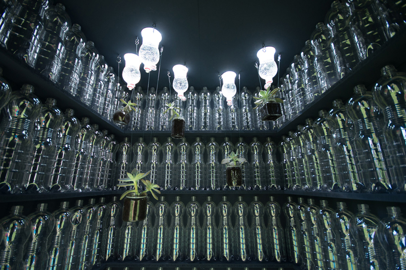 48nodi's tightrope walker installation forces visitors to walk the line