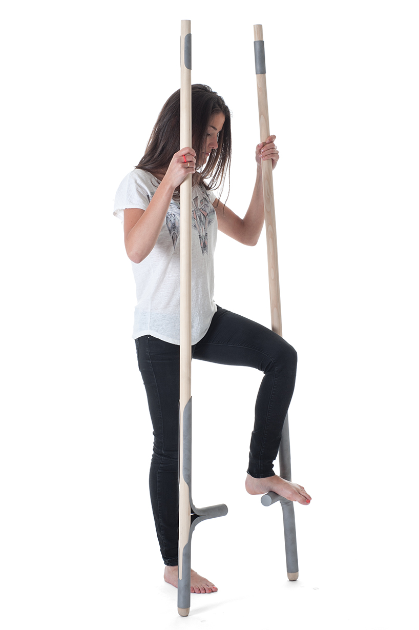 tchanquees stilts pierre-cesar lafaysse marion decroix designboom