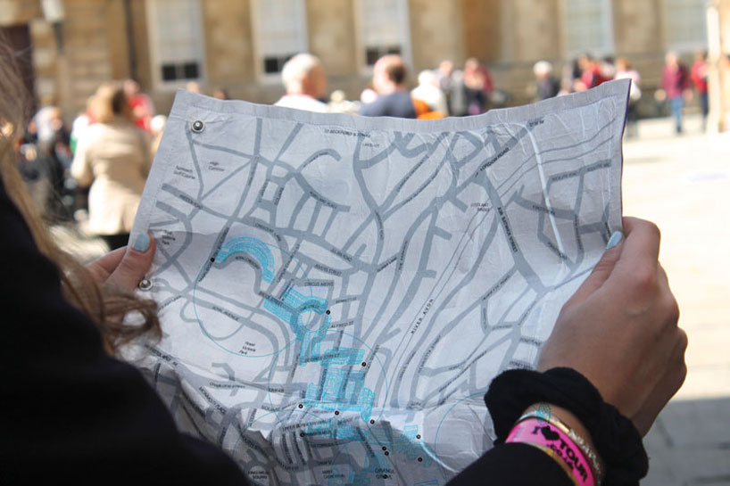 thermo color map displays attractions according to weather conditions